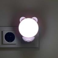 Ночник Violux LED TEDDY с кнопкой 1,2 Вт розовый 310103