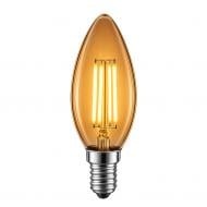 Лампа світлодіодна Luminaria LED FILAMENT C37 5 Вт E14 2700 К 220 В жовта C37 E14 5W 3000K AMBER Лампа світлодіодна Luminaria LED FILAMENT C37 5 Вт E14 2700 К 220 В жовта C37 E14 5W 3000K AMBER