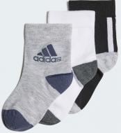 Носки Adidas H44318 р.25-27 разноцветный 3 шт.