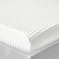 Простынь на резинке White Stripe 100x200 см белый Zastelli