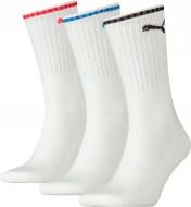 Шкарпетки Puma SPORT CREW STRIPE SOCKS 3 PACK 90794102 р.43-46 білий