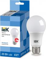 Лампа світлодіодна IEK ECO 20 Вт A60 матова E27 220 В 6500 К 
