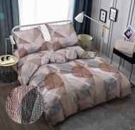 Комплект постельного белья Листья на морозе семейный J3695-8 мульти Zastelli