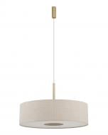 Люстра подвесная Nowodvorski Santana 1x25 Вт E27 бежевый 11653