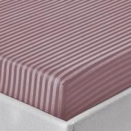 Простирадло на резинці Rose Stripe 180x200 см світло-рожевий Zastelli