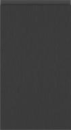 Фасад для кухни Грейд Джокер титан антрацит/софт антрацит 1334x396 нижний правый