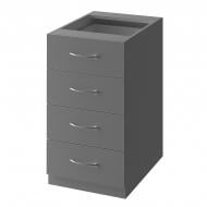 УЦЕНКА! Тумба напольная ROKO БЮ302 400x734x600 мм серый (20200038014) (УЦ №3022)