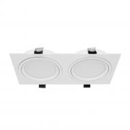 Светильник встраиваемый (Downlight) Violux SPLIT-2L 15 Вт GX53 белый 132006