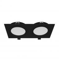 Светильник встраиваемый (Downlight) Violux SPLIT-2L 15 Вт GX53 черный 132104