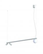 Люстра подвесная Nowodvorski Fourty 3x10 Вт GU10G9 серый 11450