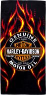 Полотенце Harley Davidson 75x150 см разноцветный Полотенце Harley Davidson 75x150 см разноцветный