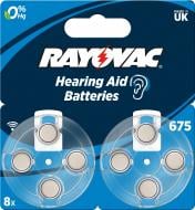 Батарейка Varta Rayovac 675 (PR44) 8 шт. (4600745418)