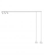 Люстра підвісна Nowodvorski Fourty 5x10 Вт GU10 білий 11446