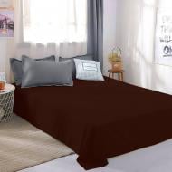 Простынь 19-1217 Mustang 240x220 см коричневый Zastelli