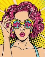 Картина за номерами Wow girl 504024-NC 40х50 см 40х50 см ART CRAFT