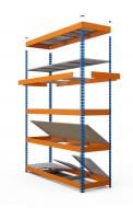 УЦЕНКА! Стеллаж Меткас Титан синий/оранжевый 2160x1600x500 мм МДФ полка 5 шт. краска (2) (УЦ №110) УЦЕНКА! Стеллаж Меткас Титан синий/оранжевый 2160x1600x500 мм МДФ полка 5 шт. краска (2) (УЦ №110)