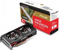 Відеокарта Sapphire Radeon RX 7600 PULSE 8GB GDDR6 128bit (11324-01-20G)