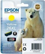 Картридж Epson 26XL XP600/605/700 C13T26344010 жовтий