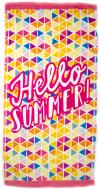 Полотенце Summer мозаика 75x150 см разноцветный