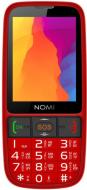 Мобильный телефон Nomi i281+ NEW red 661741