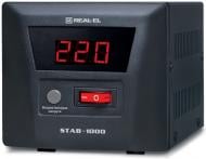 Стабілізатор напруги  REAL-EL STAB-1000 EL122400003