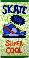 Полотенце Skate Super Cool 75x150 см разноцветный
