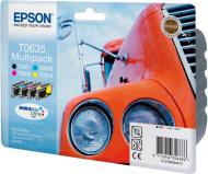 Набор картриджей Epson  Т0635 Multipack (C, M, Y, Bk) C13T06354A10 многоцветный C13T06354A10