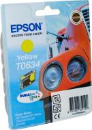 Картридж Epson  T0634 Yellow C13T06344A10 желтый C13T06344A10