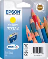 Картридж Epson  T0324 Yellow C13T03244010 желтый C13T03244010