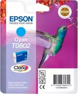 Картридж Epson  T0802 Cyan new C13T08024011 синий C13T08024011