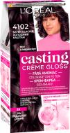 Краска для волос L'Oreal Paris CASTING Creme Gloss №4102 холодный каштан 100 мл