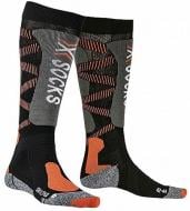 Шкарпетки X-Socks Ski LT 4.0 XS-SSKLW19UB041 р.42-44 чорний із помаранчевим