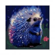 Картина по номерам Сказочный ежик 40x40 см Santi