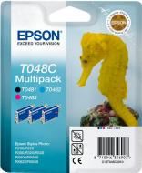 Картридж Epson  T048C Multipack (C, M, Bk) C13T048C4010 многоцветный C13T048C4010
