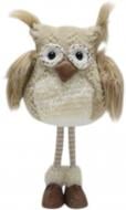 Декорация новогодняя Сова на ножках 41 см