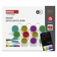 Светильник настенно-потолочный Emos RGBIC+CCT Wi-Fi 255 см 12x7 Вт белый ZIW15CR