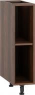 Тумба нижняя открытая 200x820x522 мм орех темный