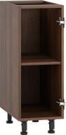 Тумба нижняя распашная 300x820x522 мм орех темный
