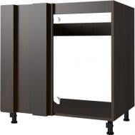 Тумба нижня мийка щит 800x820x522 мм горіх темний