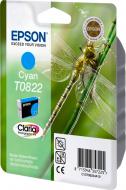 Картридж Epson  T0822 Cyan C13T11224A10 синій C13T11224A10