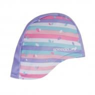 Шапочка для плавания Speedo Printed Polyester Cap 8-12241D681 one size розовый