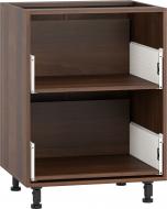 Тумба нижня з метабоксом 600x820x522 мм горіх темний