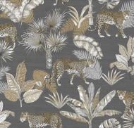 Обои виниловые на флизелиновой основе Grandeco Jungle Fever JF2103 0,53x10,05 м