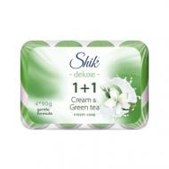 Крем-мыло Shik Deluxe Крем & Зеленый чай 90 г 4 шт./уп.