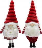 Декорация новогодняя Гном стоящий 2 вида 58 см
