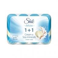 Крем-мыло Shik Deluxe Крем & Морские минералы 90 г 4 шт./уп.