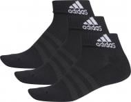 Шкарпетки Adidas Cushioned Ankle DZ9379 р.25-27 чорний 3 шт.