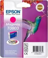 Картридж Epson  T0803 Magenta new C13T08034011 пурпурний C13T08034011
