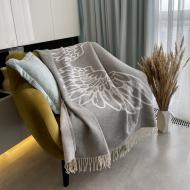 Плед Wings 140x200 см серый SoundSleep