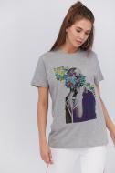 Футболка YAPPI Oversize WG3085 р.M серый